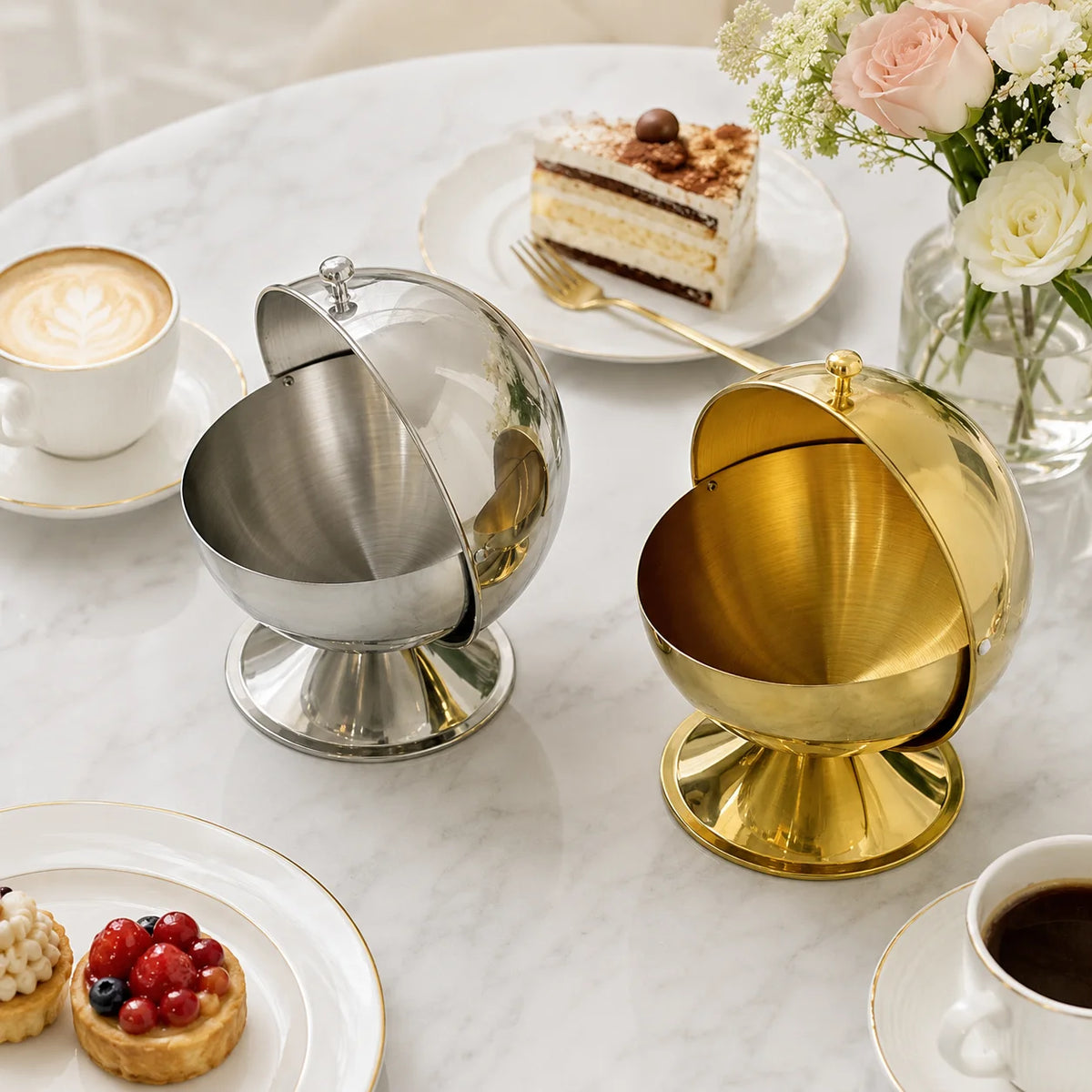 The Stainless Steel Candy Bowl