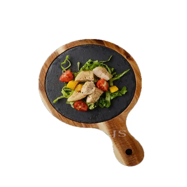 The Wood and Slate Serving Platter