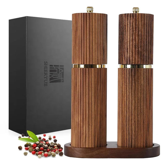 The Acacia Pepper Mills, Pair